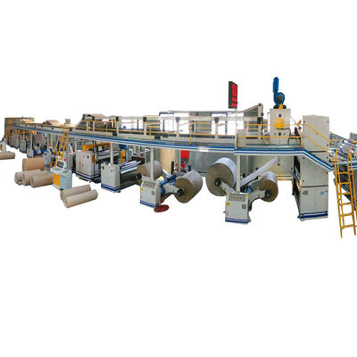 Machine de fabrication de cartons de papier de carton de carton ondulé de l'usine 3ply