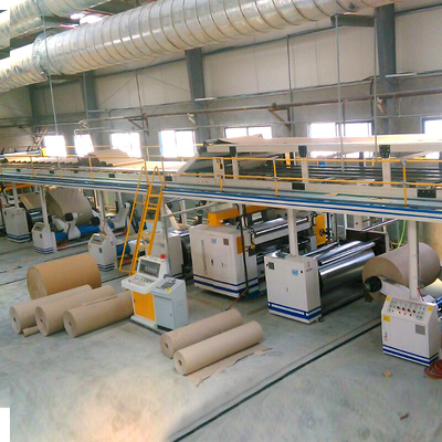 2 3 5 machine ISO9001 de fabrication de cartons de carton de papier de 7 plis